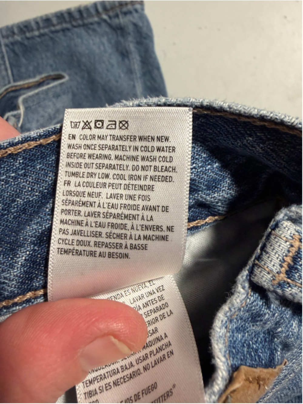 Women's American Eagle High Rise Distressed Jeans Blue Size 6 Xtra Long
289 - Picture 7 of 9